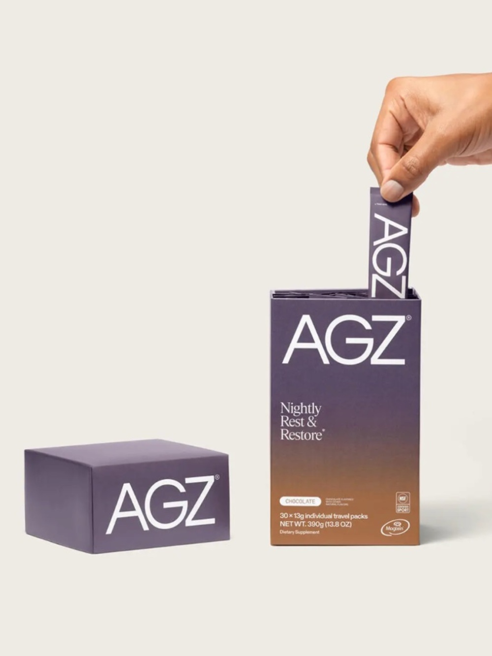 NEW AGZ: Nightly Sleep Support (30ct) - Chocolate